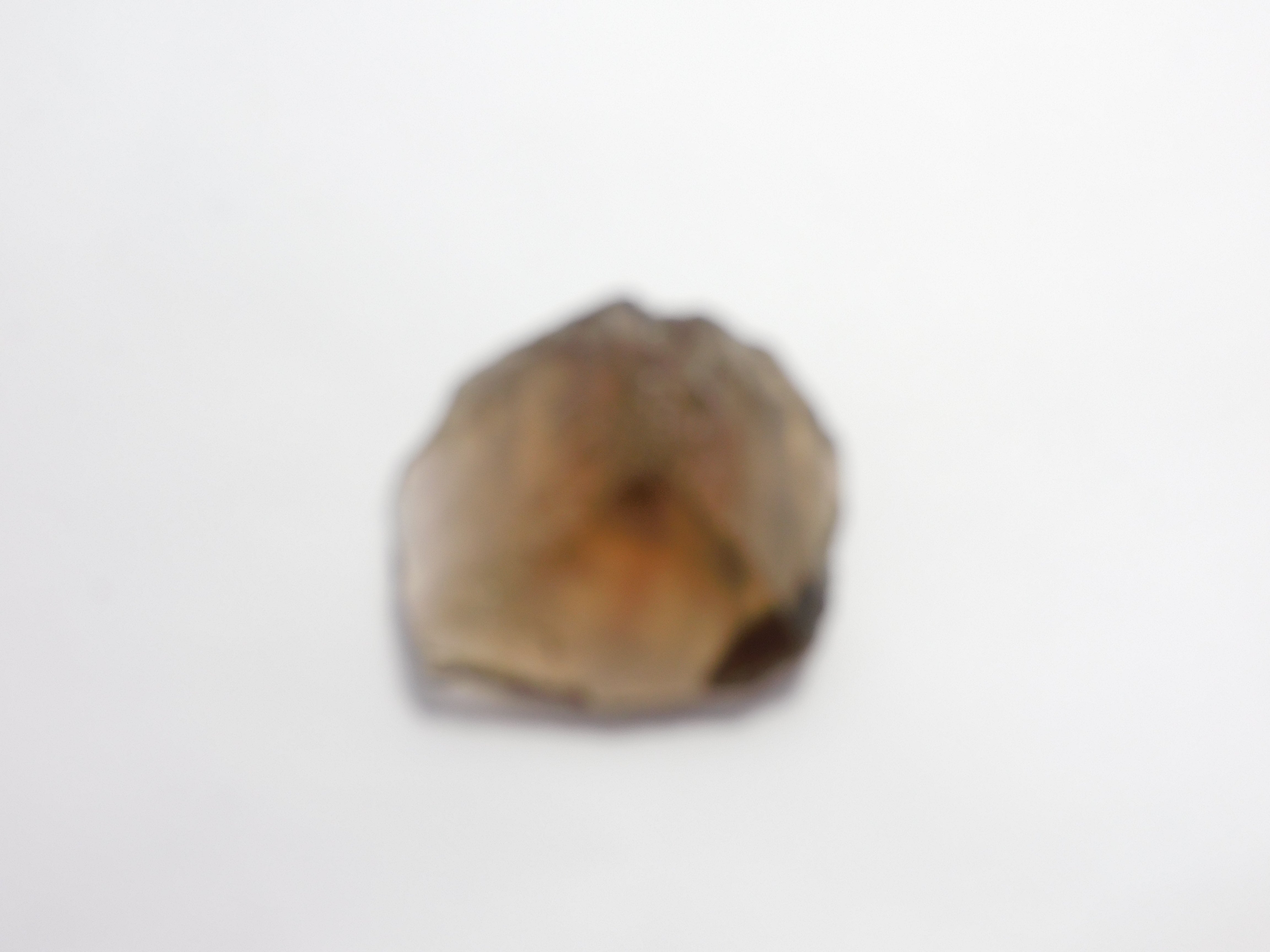 Impressive Offer With Gift !! Uncut Rough Natural Smoky Quartz Peach Color 128.95 Carat Loose Gemstone CERTIFIED