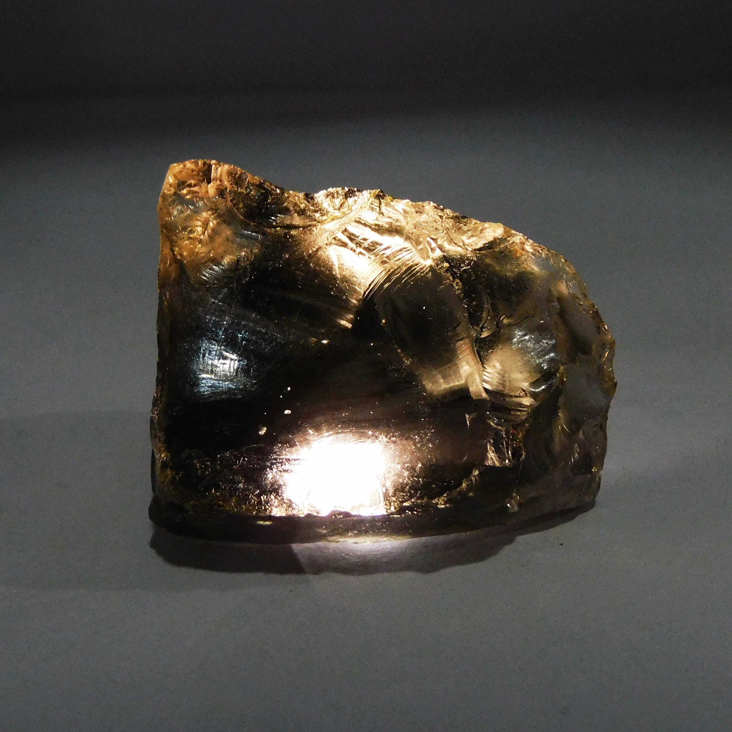 Natural Smoky Quartz CERTIFIED 125.30 Carat Peach Color Raw Rough Loose Gemstone