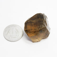 AAA+ Quality Smoky Quartz - Raw Rough 140 Carat Natural Peach Color Loose Gemstone