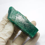 Green Natural Emerald Rough 499.95 Carat CERTIFIED Loose Gemstone Uncut Rough | Free Delivery Free Gift | Best Price