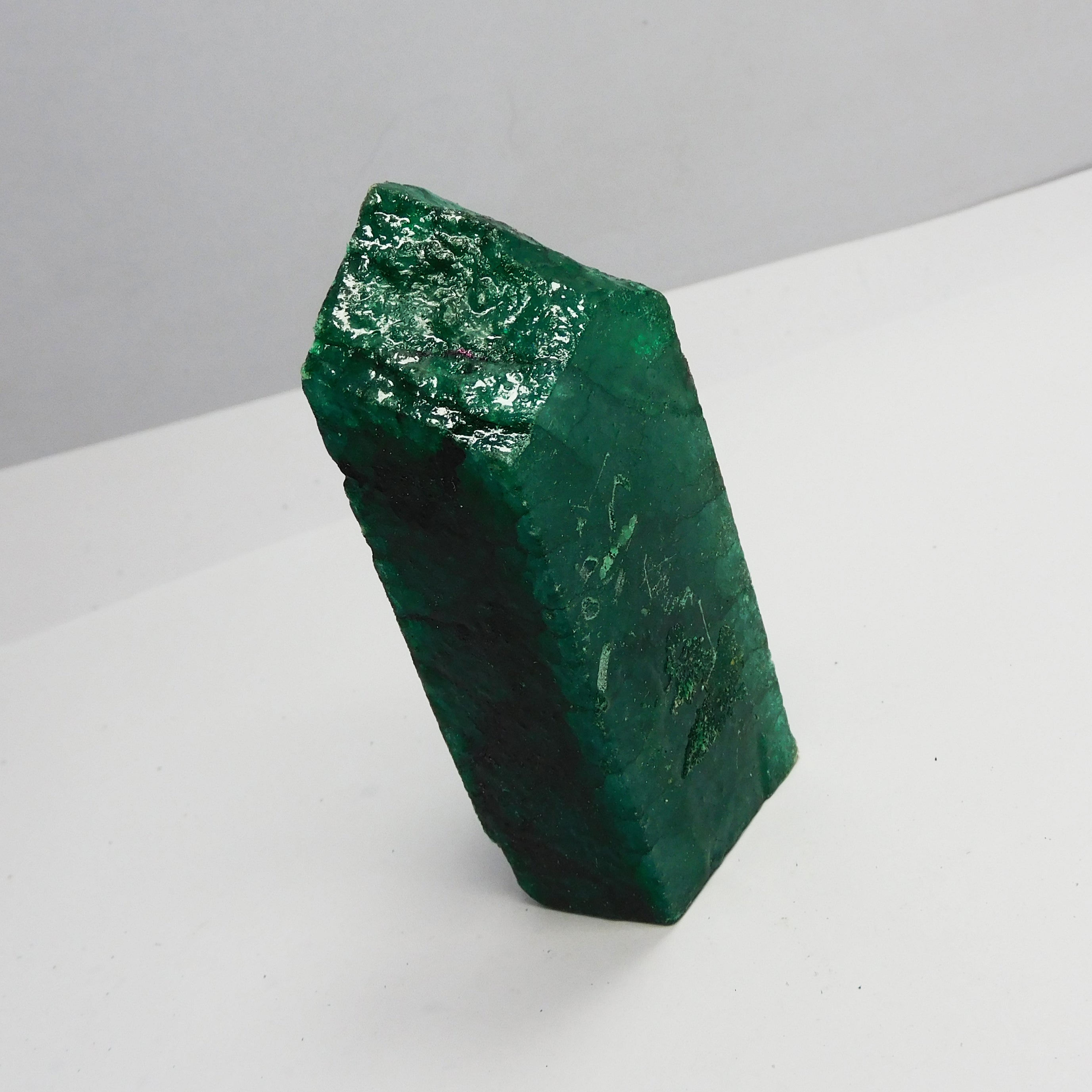 Green Natural Emerald Rough 499.95 Carat CERTIFIED Loose Gemstone Uncut Rough | Free Delivery Free Gift | Best Price