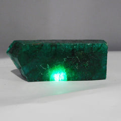 Green Natural Emerald Rough 499.95 Carat CERTIFIED Loose Gemstone Uncut Rough | Free Delivery Free Gift | Best Price