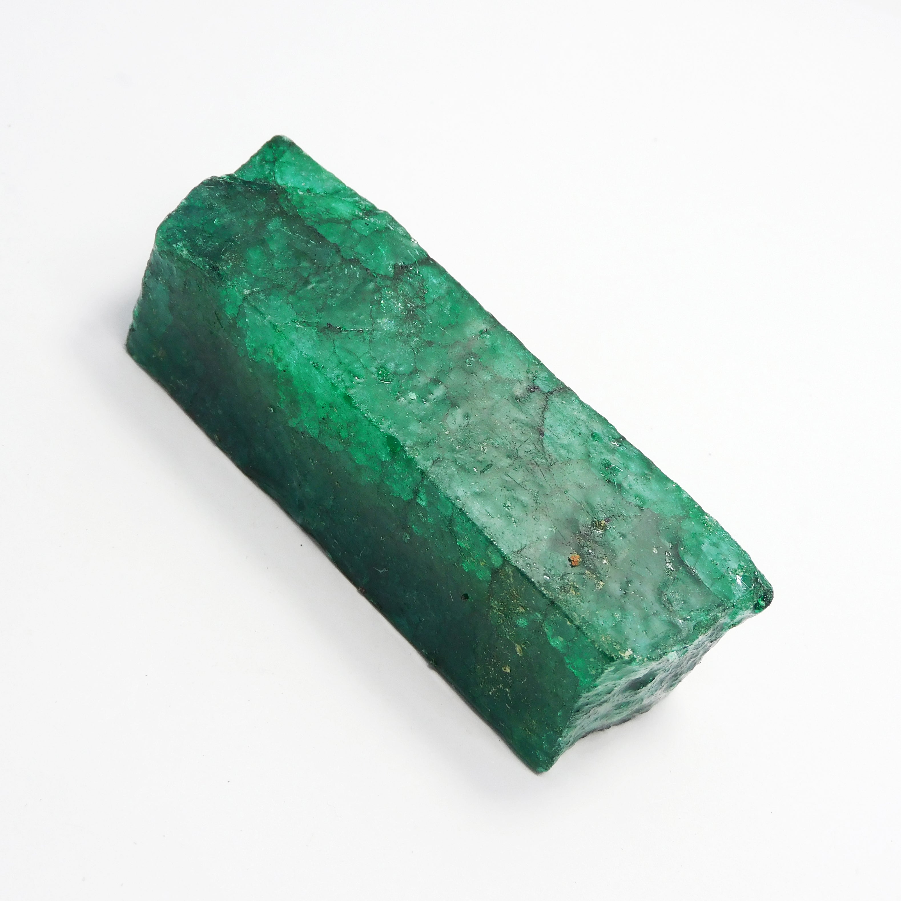 Uncut Shape Emerald 500.90 Carat Natural Emerald Green Raw Rough CERTIFIED Loose Gemstone