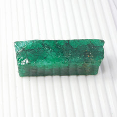 Uncut Shape Emerald 500.90 Carat Natural Emerald Green Raw Rough CERTIFIED Loose Gemstone