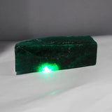 CERTIFIED Raw Uncut Rough 621.65 Carat Natural Green Emerald Rough Loose Gemstone