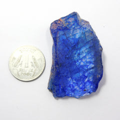 Beautiful Jwelery Making Rough !!! 526.94 Carat Blue Uncut ROUGH Sapphire Natural Loose Gemstone| Best Offer