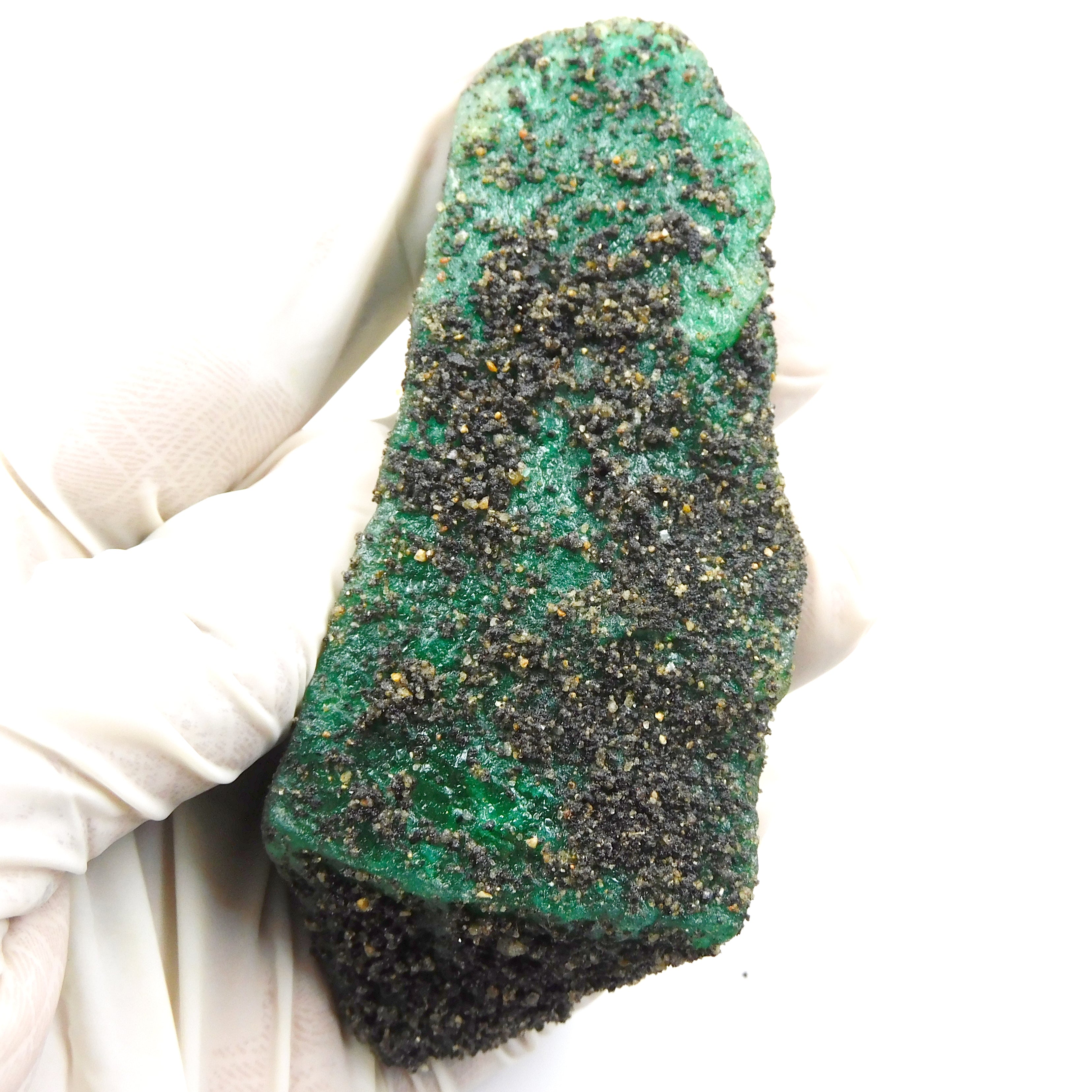 High-quality Emerald Green 463.25 Carat Colombian Emerald Raw Rough Loose Gemstone | Earth Mined Emerald Rough | Best Price