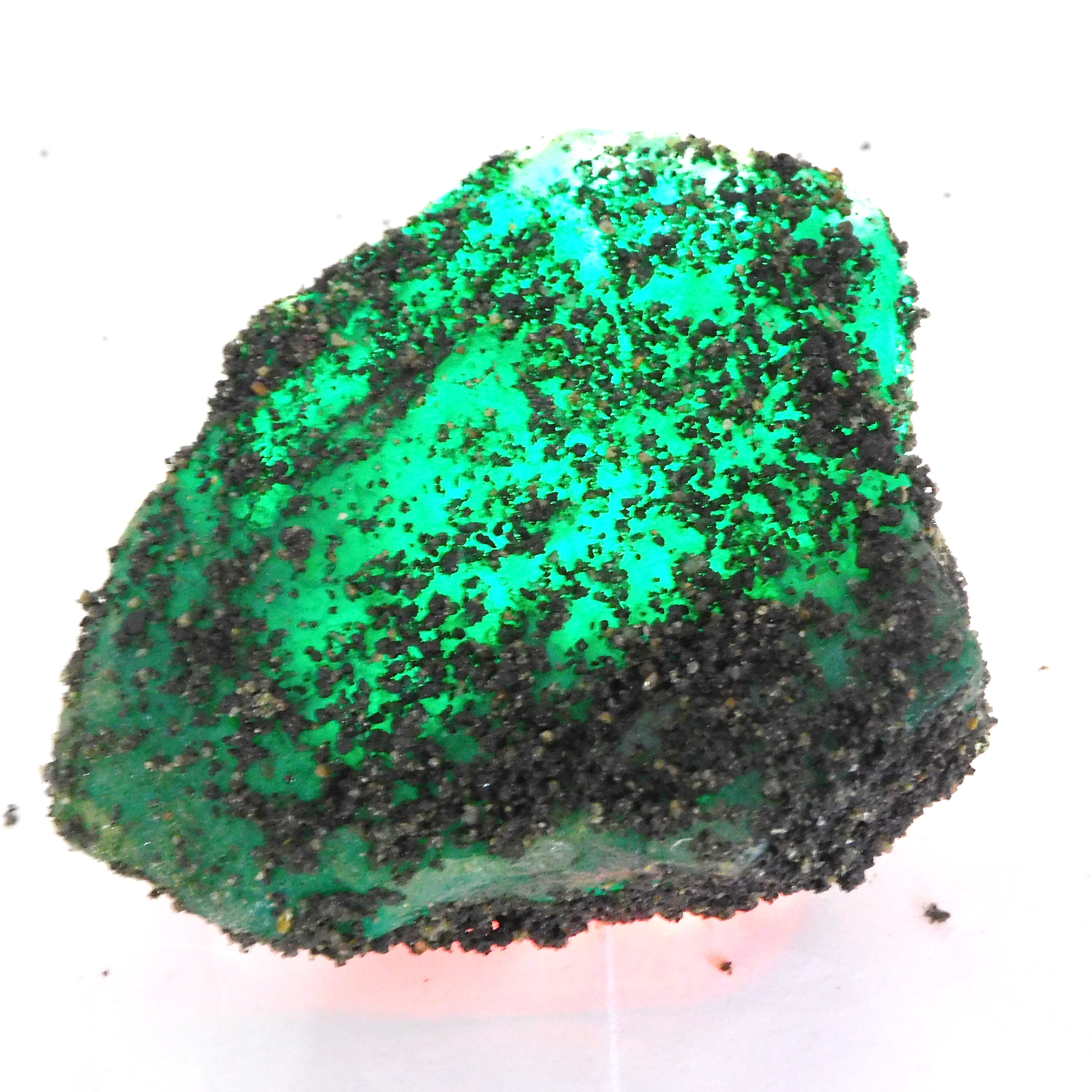 Certified Green Emerald Rough 607.65 Carat Natural Uncut Rough Loose Gemstone