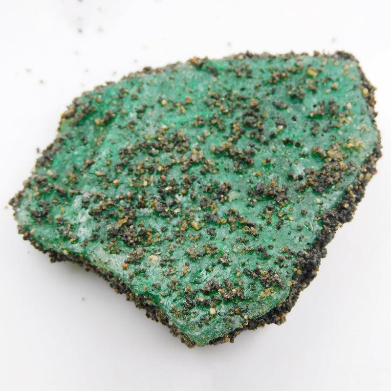 Certified Green Emerald Rough Gemstone raw loose emerald