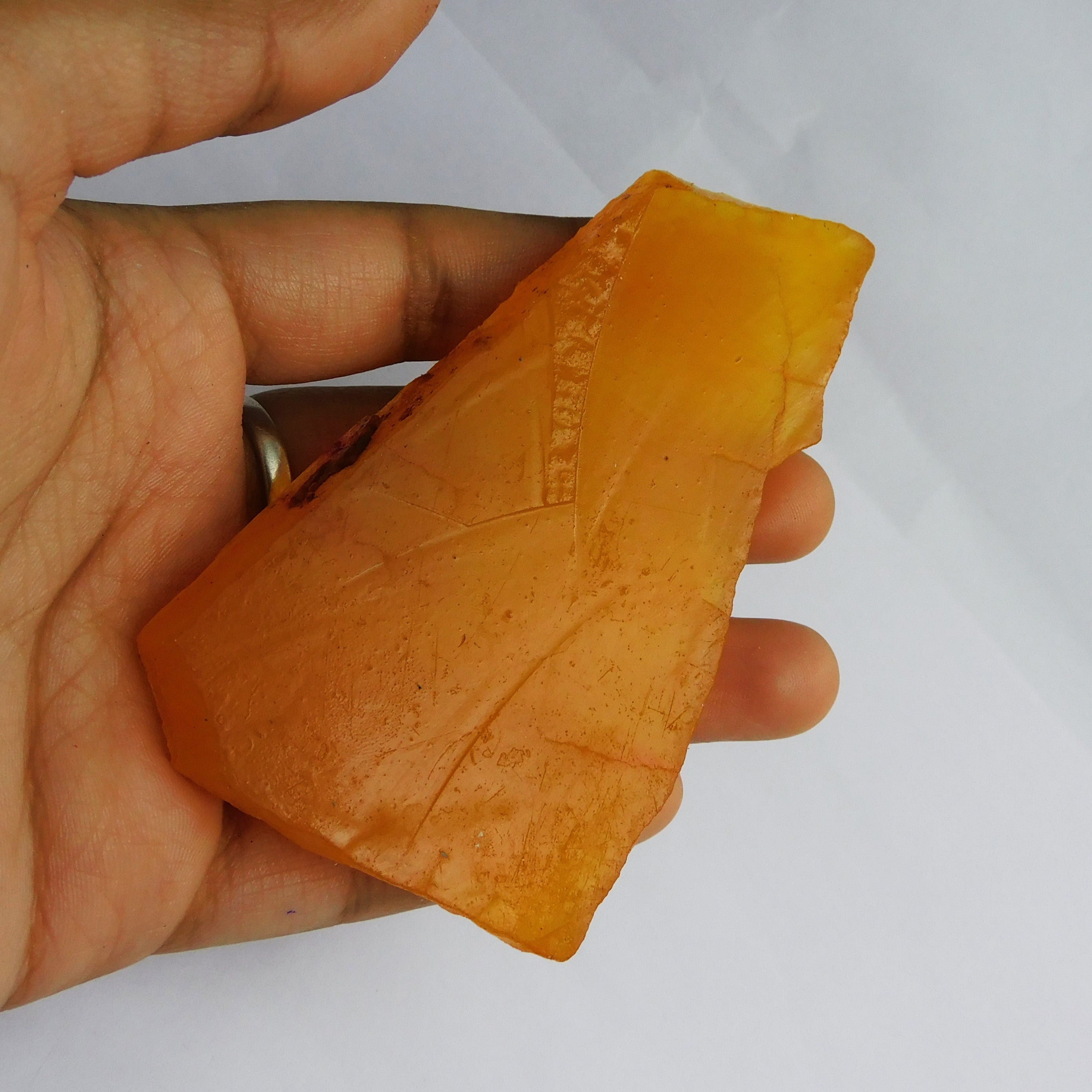 Certified Uncut Rough 396.20 Carat Natural Yellow Sapphire Loose Gemstone Huge Size Rough | Free Delivery Free Gift | Raw Rough