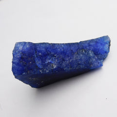 Uncut Raw Rough , Certified Natural 204.95 Carat Blue Rough Tanzanite Loose Gemstone | Free Shipping & Gift | Summer's Best Offer