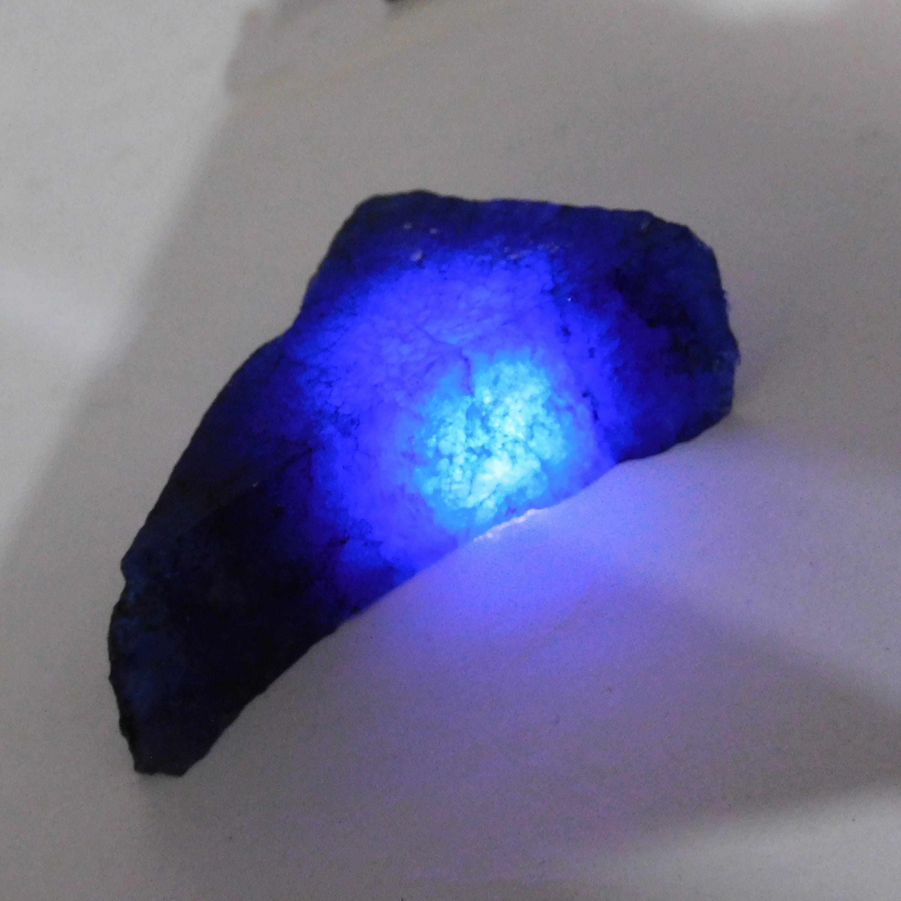 Uncut Raw Rough , Certified Natural 204.95 Carat Blue Rough Tanzanite Loose Gemstone | Free Shipping & Gift | Summer's Best Offer