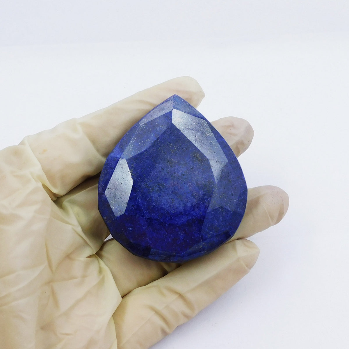 Best Price !! Sapphire Natural African Blue Sapphire 500.15 Carat Beautiful Pear Shape Pocket Size Gemstone CERTIFIWED Loose Gems Opaque Super Quality ND Excellent for gift