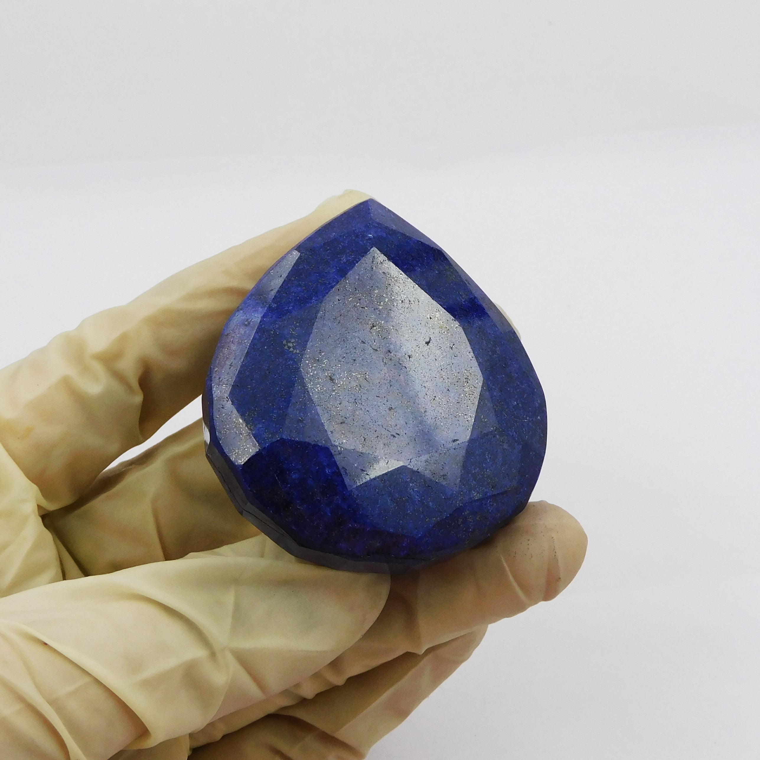 Best Price !! Sapphire Natural African Blue Sapphire 500.15 Carat Beautiful Pear Shape Pocket Size Gemstone CERTIFIWED Loose Gems Opaque Super Quality ND Excellent for gift