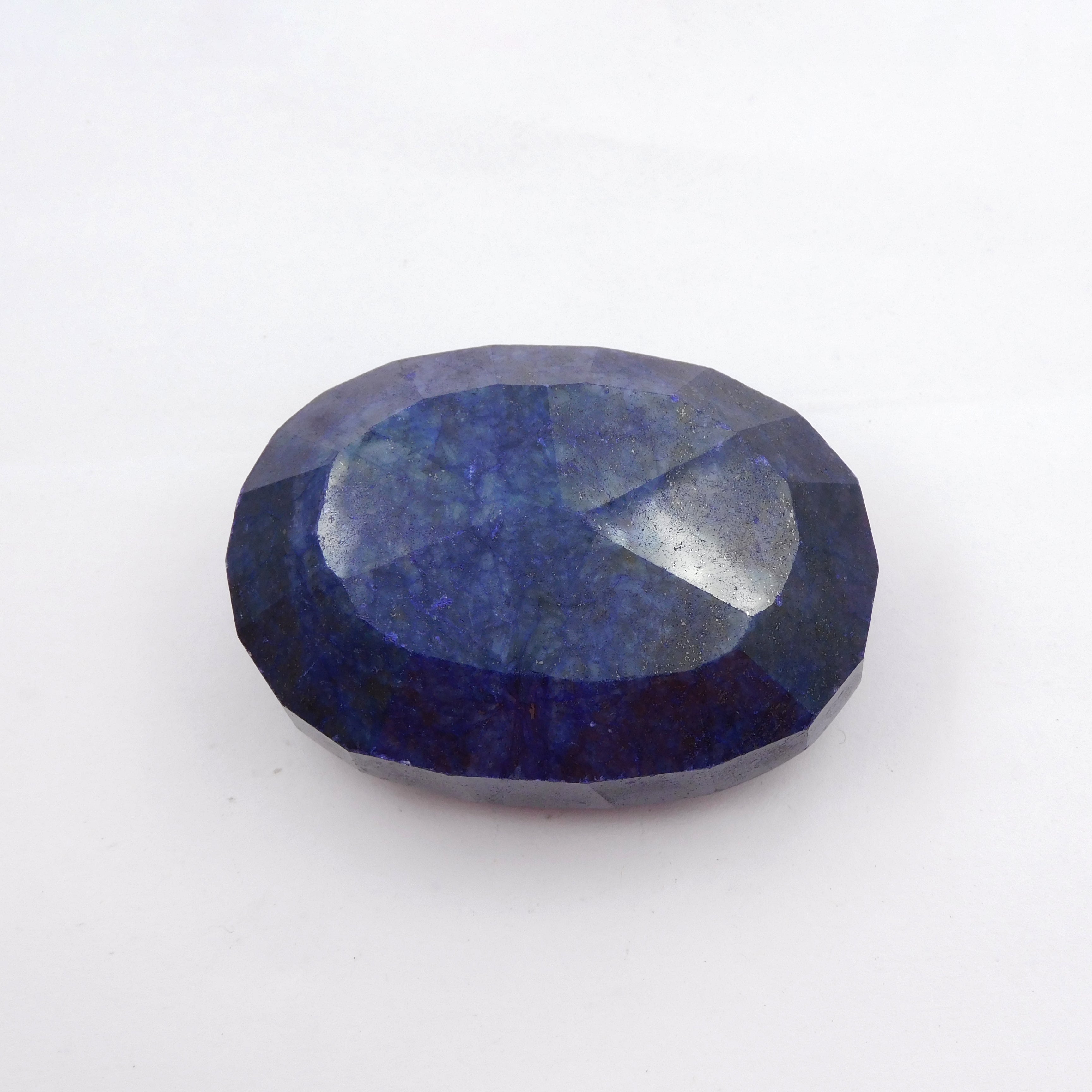 Excellent Quality Of Natural Blue Sapphire Big Stone 869.35 Carat Certified Loose Gems Faceted Round Cut Loose Gemstone Its believed to bring good luck, success, and overall well-being.