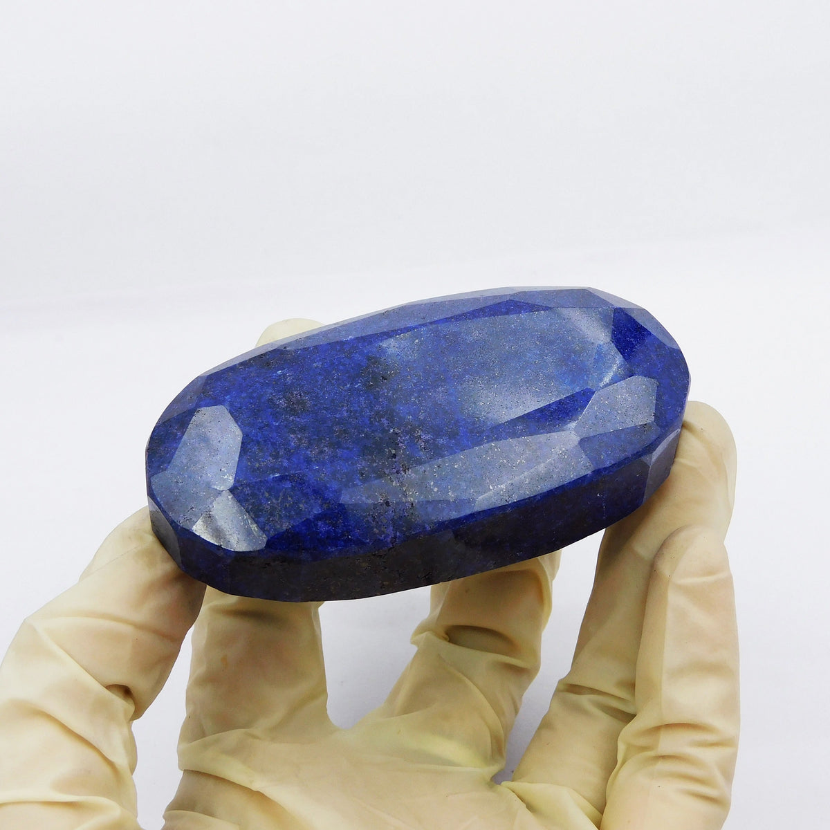 ON SALE ! Sapphire Blue 1161.20 Ct Certified Loose Gemstone Opaque Loose Gemstone Pocket Size Oval Shape From African Stone A One Quality