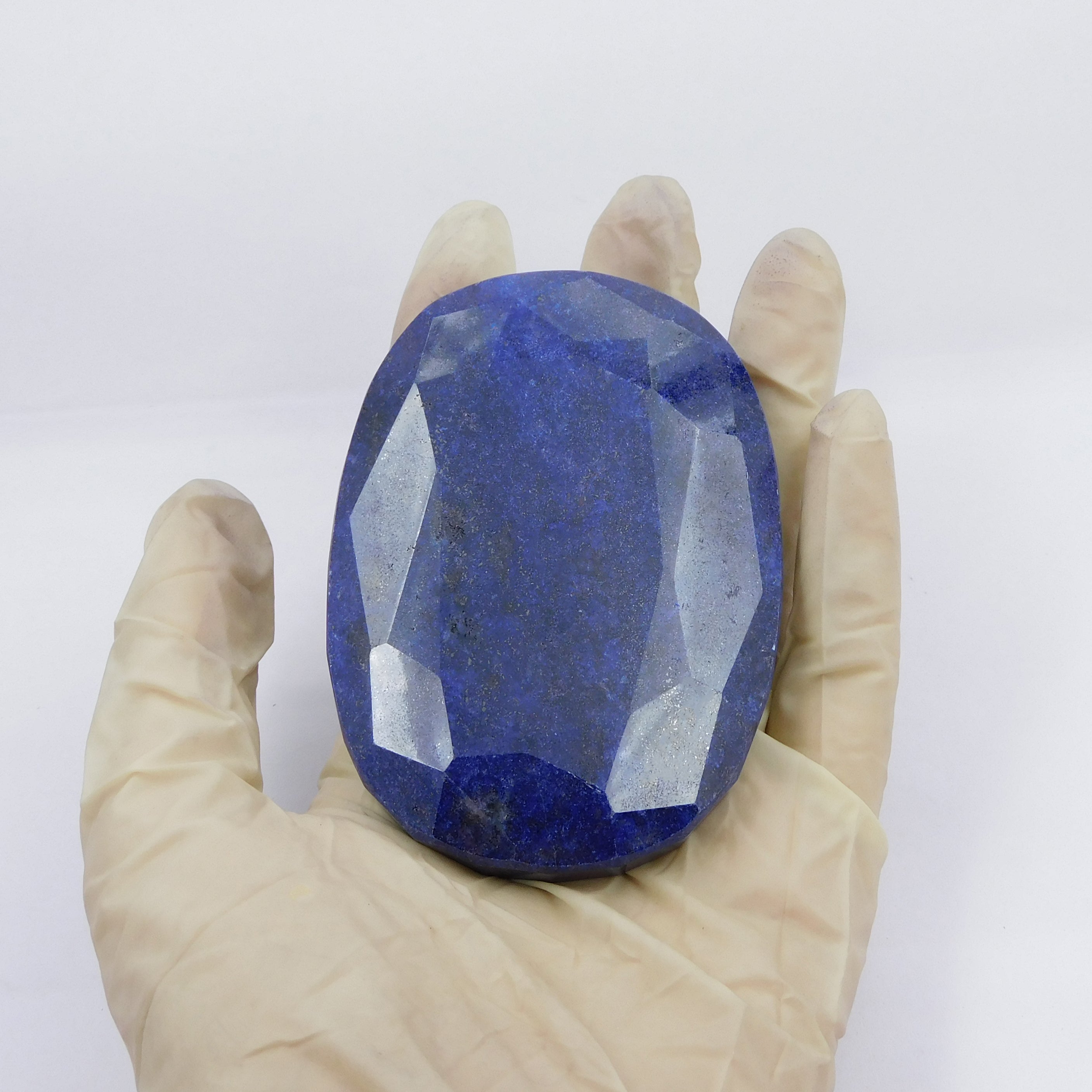 Sapphire Best For good luck, success!!  Sapphire 1426.25 Carat 100% Top Quality Natural African Blue Sapphire Certified Loose Gems faceted Oval Shape Opaque Free Shipping Free Gift