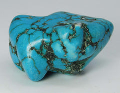 108.25 Ct Blue Natural Turquoise Rough Slab CERTIFIED Uncut Rough Loose Gemstone