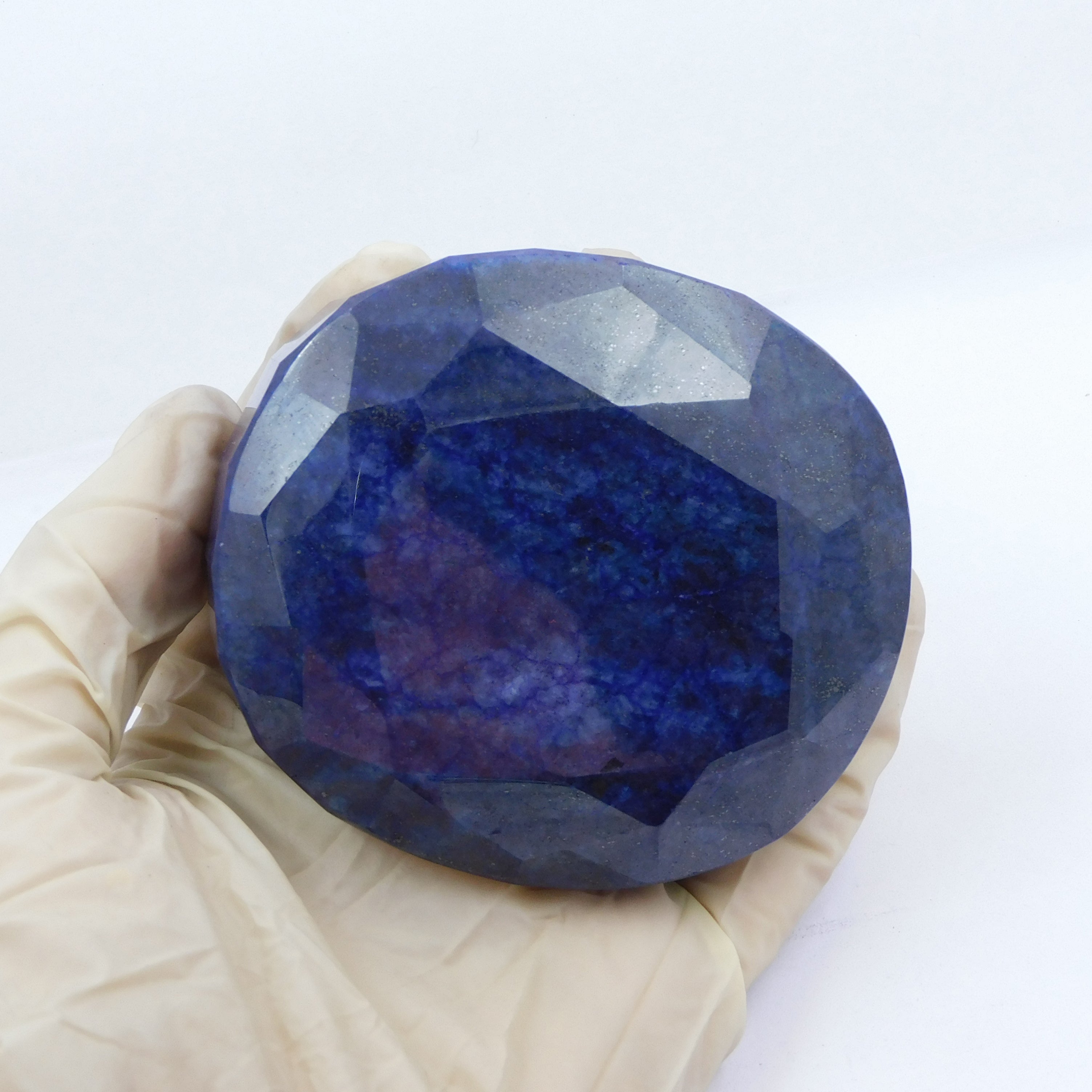 100% Natural Blue Sapphire CERTIFIED 2749.08 Carat Packet Size Oval Shape Loose Gemstone From Africa Gemstone A ONE Quality Best For Gift