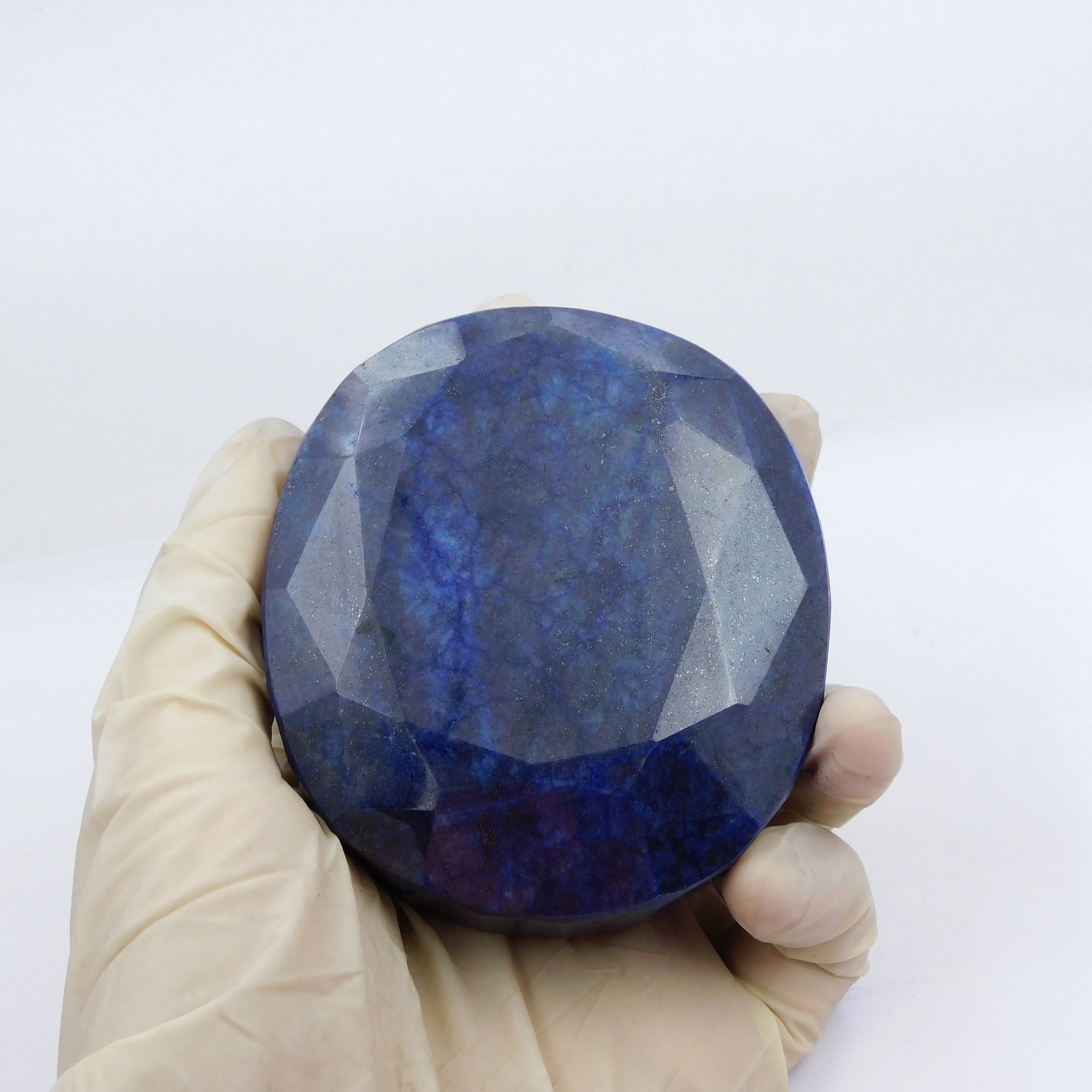 100% Natural Blue Sapphire CERTIFIED 2749.08 Carat Packet Size Oval Shape Loose Gemstone From Africa Gemstone A ONE Quality Best For Gift