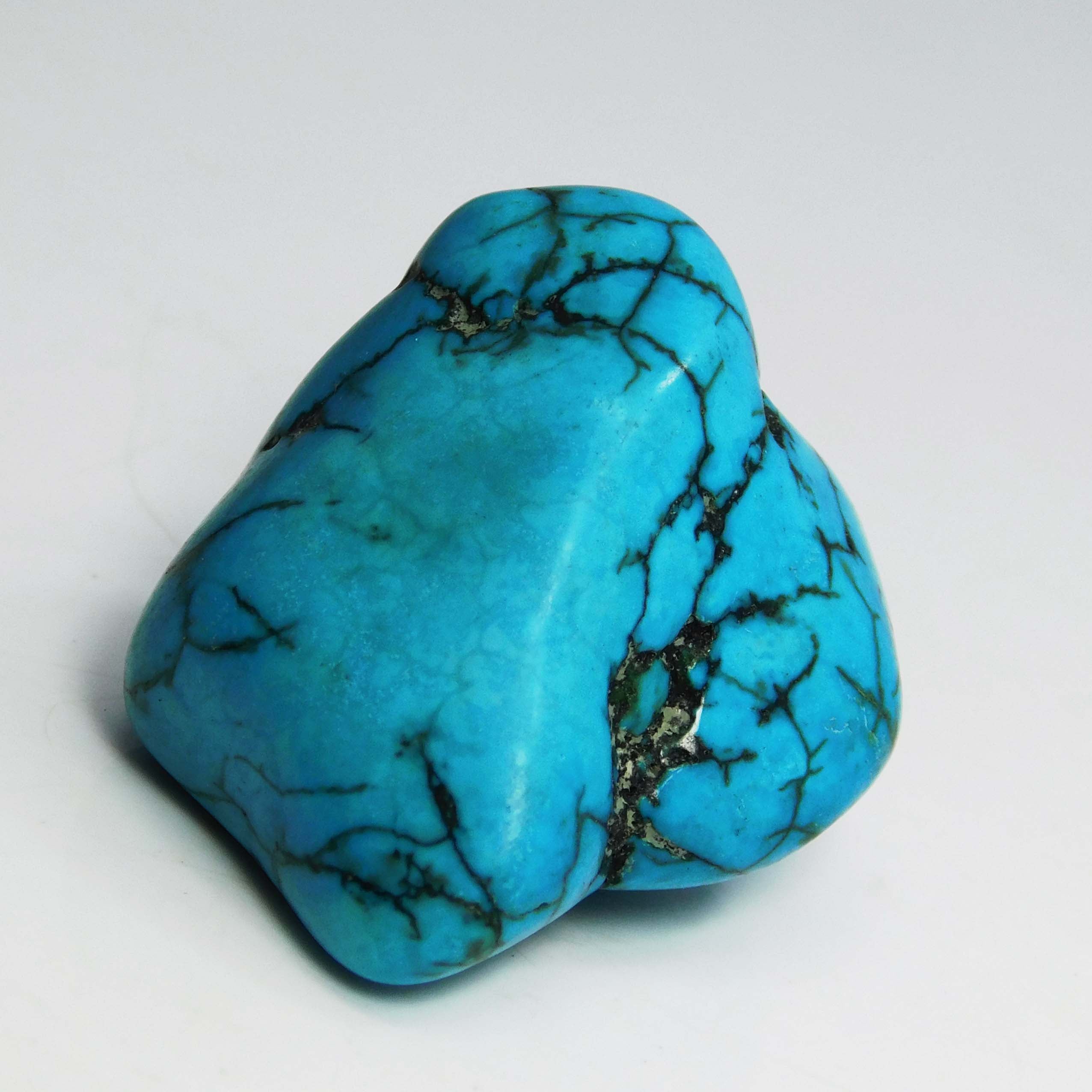 Arizona Blue Turquoise CERTIFIED 109.65 Ct Natural Loose Gemstone Rough Lot