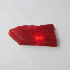 Earth Mined 272.52 Ct Certified Natural Red Ruby Rough Uncut Shape Amazing Quality Healing Big Stone Chunk Gemstone From Africa