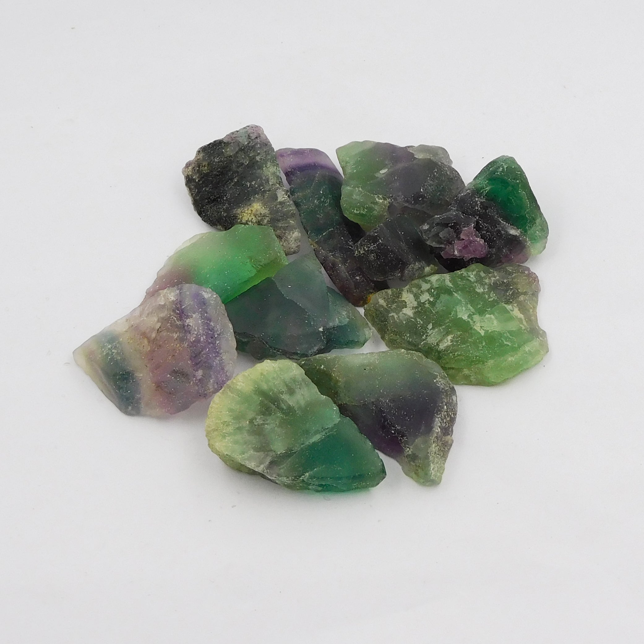 CERTIFIED 568.52 Ct Earth Mined Natural Fluorite Uncut Rough Multi Color Loose Gemstone - Free Delivery Free Gift