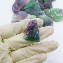 CERTIFIED 568.52 Ct Earth Mined Natural Fluorite Uncut Rough Multi Color Loose Gemstone - Free Delivery Free Gift