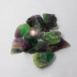 CERTIFIED 568.52 Ct Earth Mined Natural Fluorite Uncut Rough Multi Color Loose Gemstone - Free Delivery Free Gift