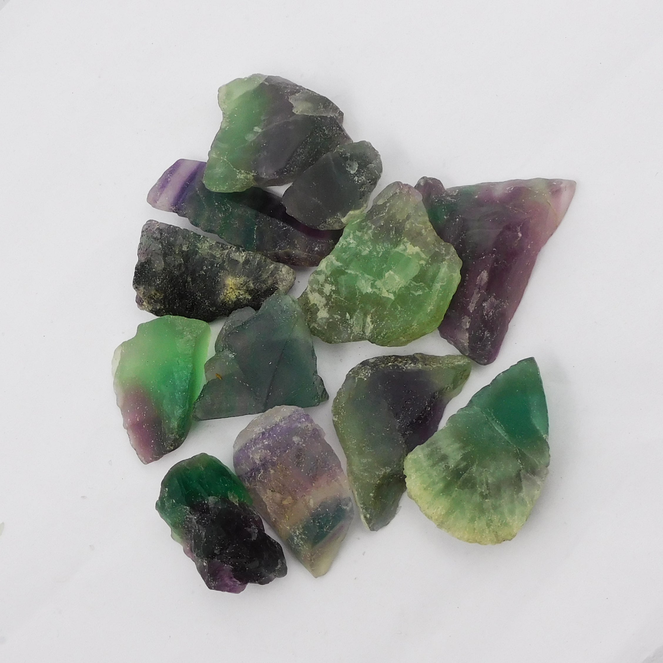 CERTIFIED 568.52 Ct Earth Mined Natural Fluorite Uncut Rough Multi Color Loose Gemstone - Free Delivery Free Gift