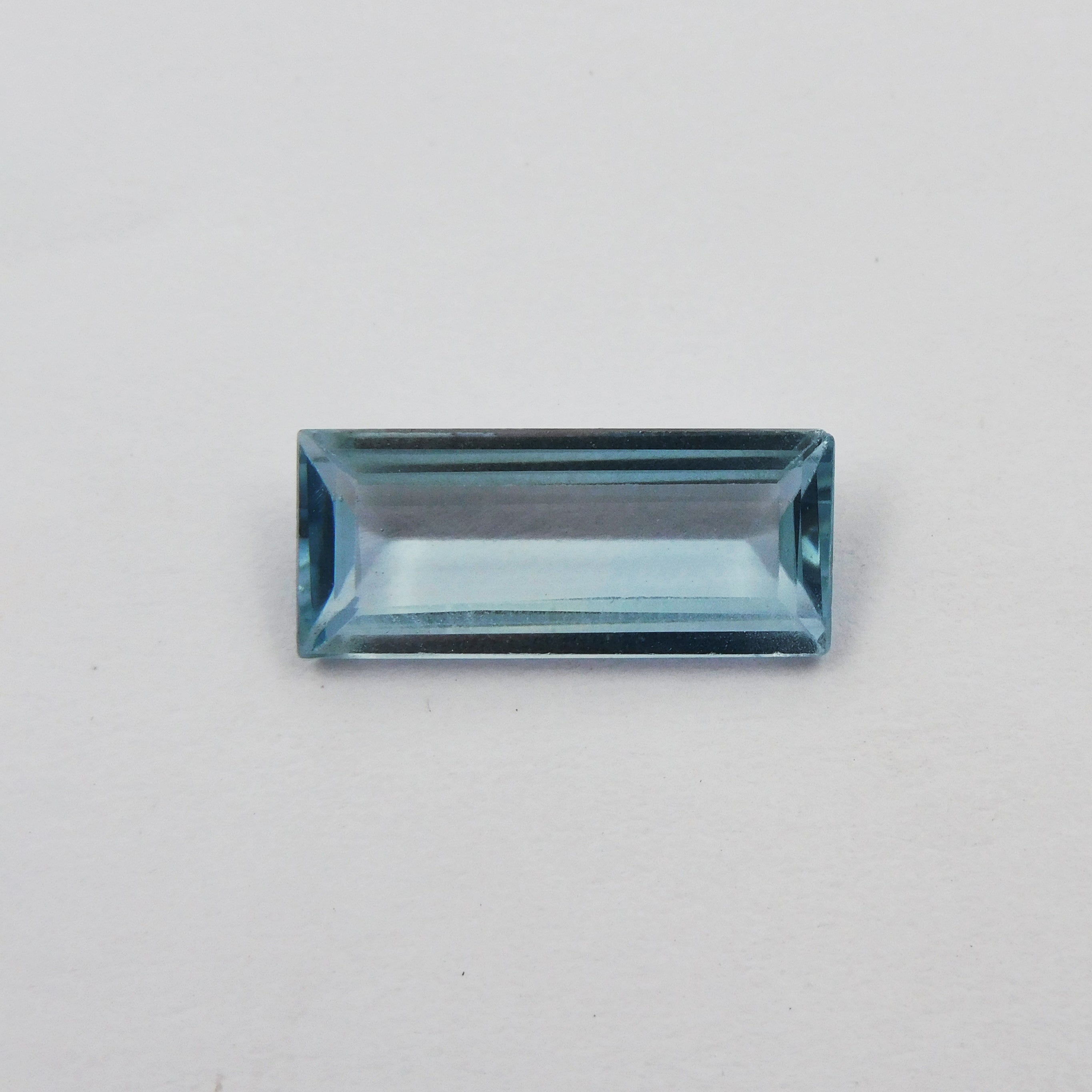 Properties Have Aquamarine Calmness, And Emotional Balance !!! Jwelery Making Tools 6.65 Carat Baguette Shape Natural Blue Aquamarine Certified Loose Gemstone | Have Gorgeous Gem | Best Price