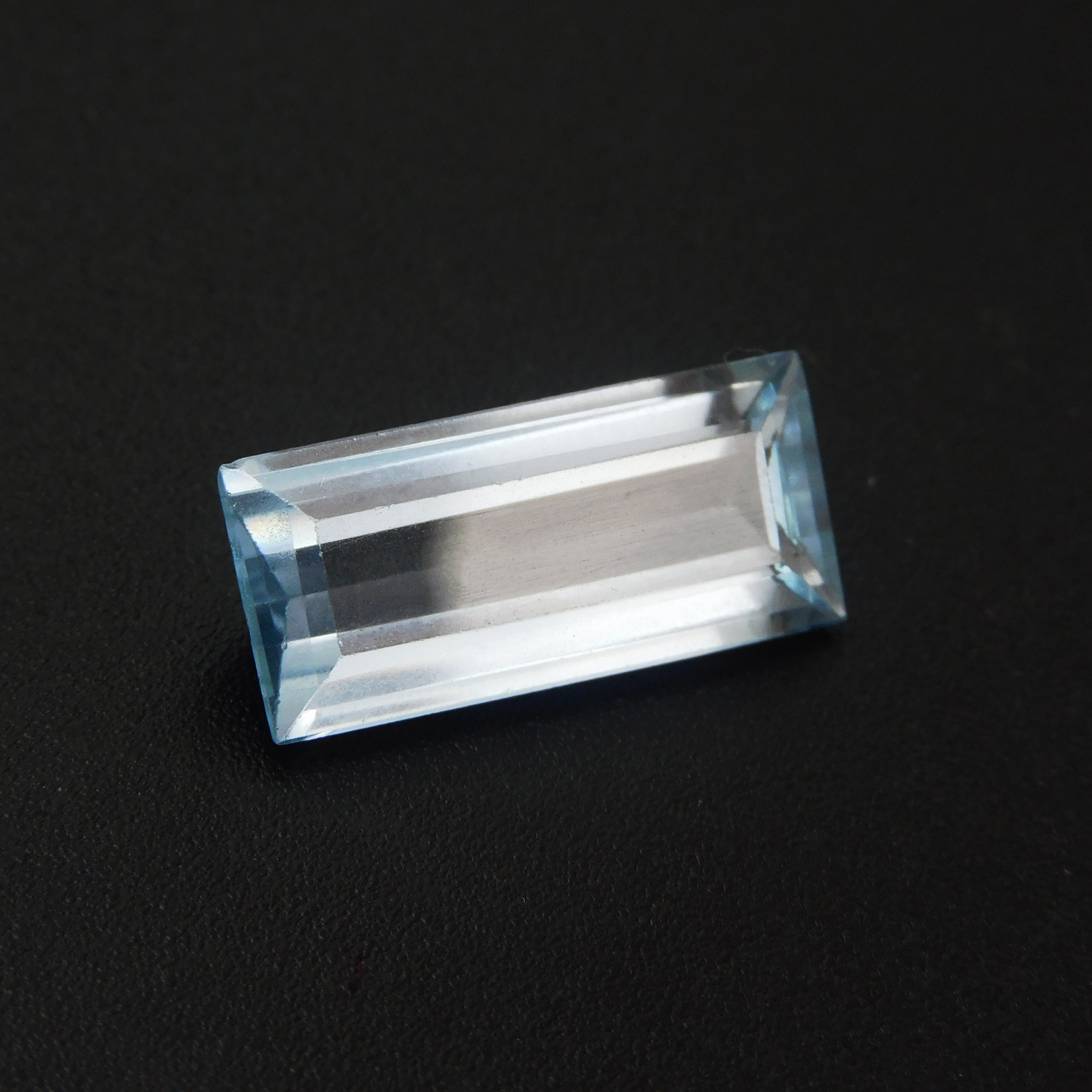 Brazilian Collection Baguette Shape 5.95 Carat Blue Aquamarine Certified Natural Loose Gemstone | Free Delivery With Exclusive Gift | Bumper Offer