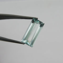 Natural Baguette Shape Aquamarine Blue CERTIFIED 3.60 Ct Loose Gemstone