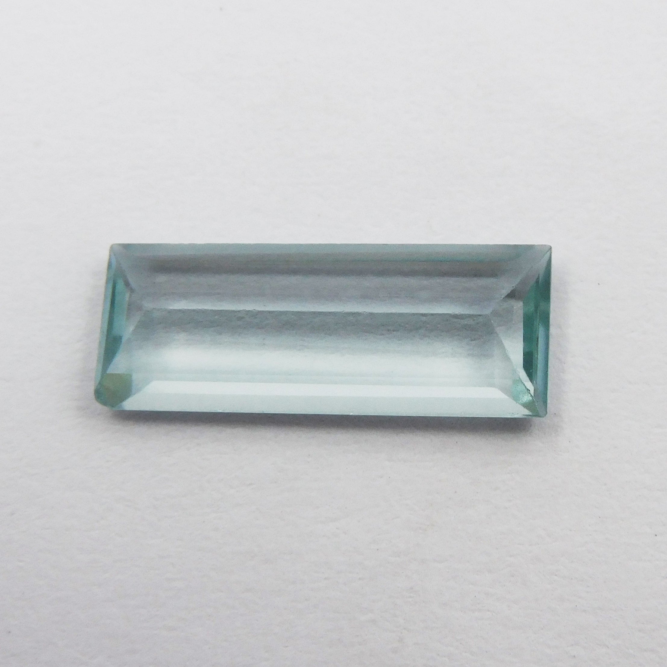 Loose Baguette Shape , Jwelery Making Good Quality Aquamarine , 7.32 Carat Natural Certified Loose Gemstone Blue Aquamarine