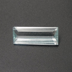 Loose Baguette Shape , Jwelery Making Good Quality Aquamarine , 7.32 Carat Natural Certified Loose Gemstone Blue Aquamarine