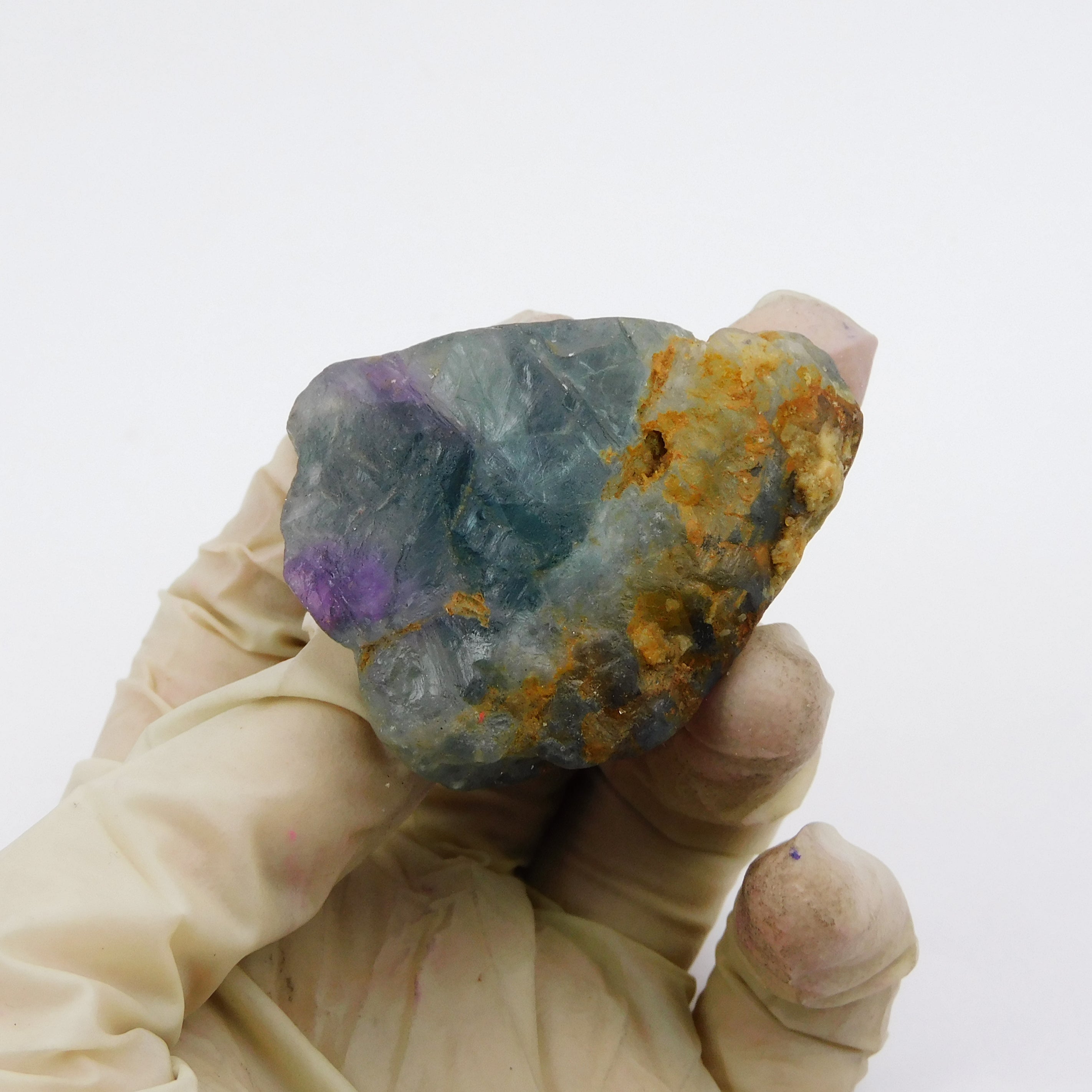 Multi Color Natural CERTIFIED Fluorite Uncut Rough 371 Ct Earth Mined Gemstone