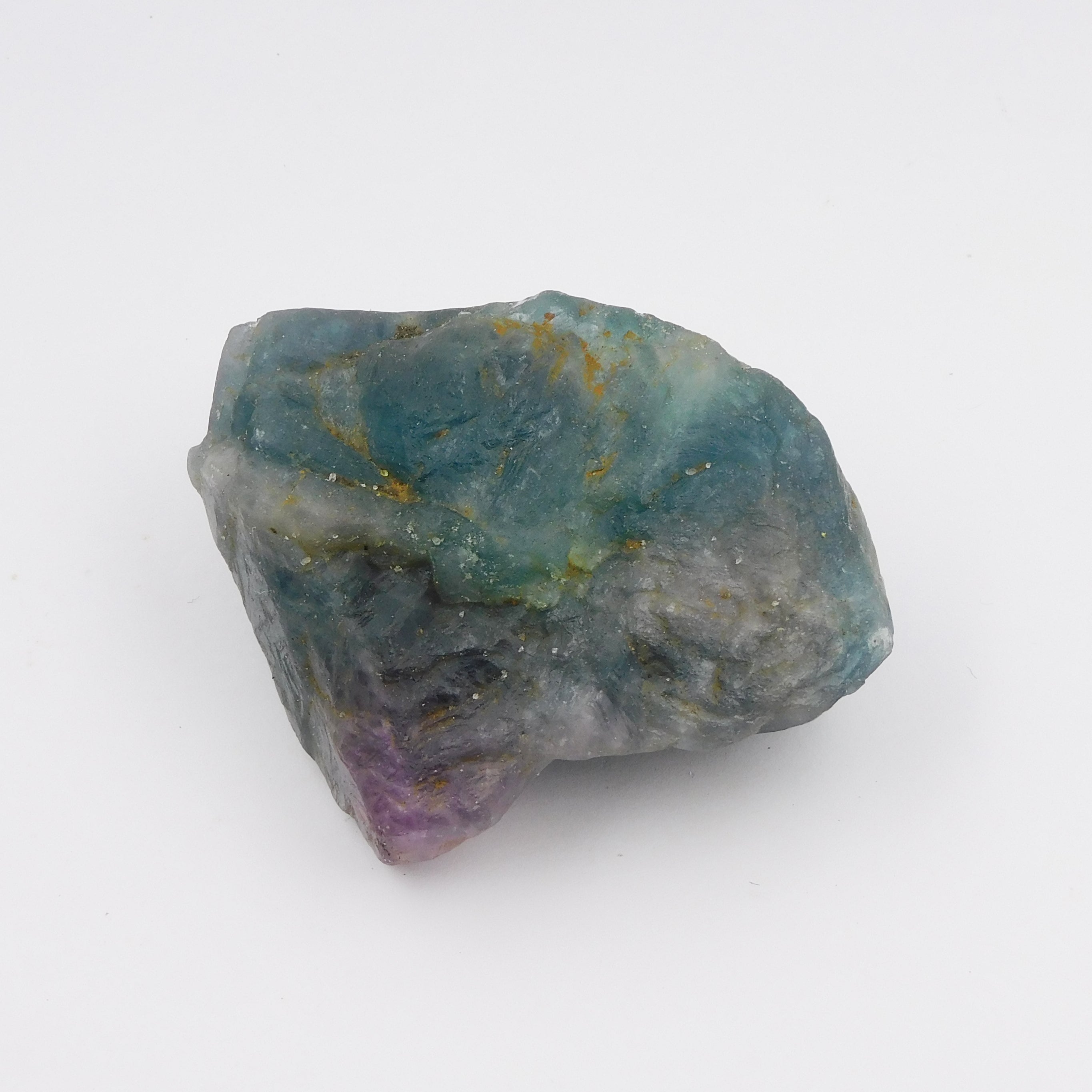 Natural Fluorite Uncut Rough Multi Color 799.8 Ct Earth Mined Gemstone CERTIFIED