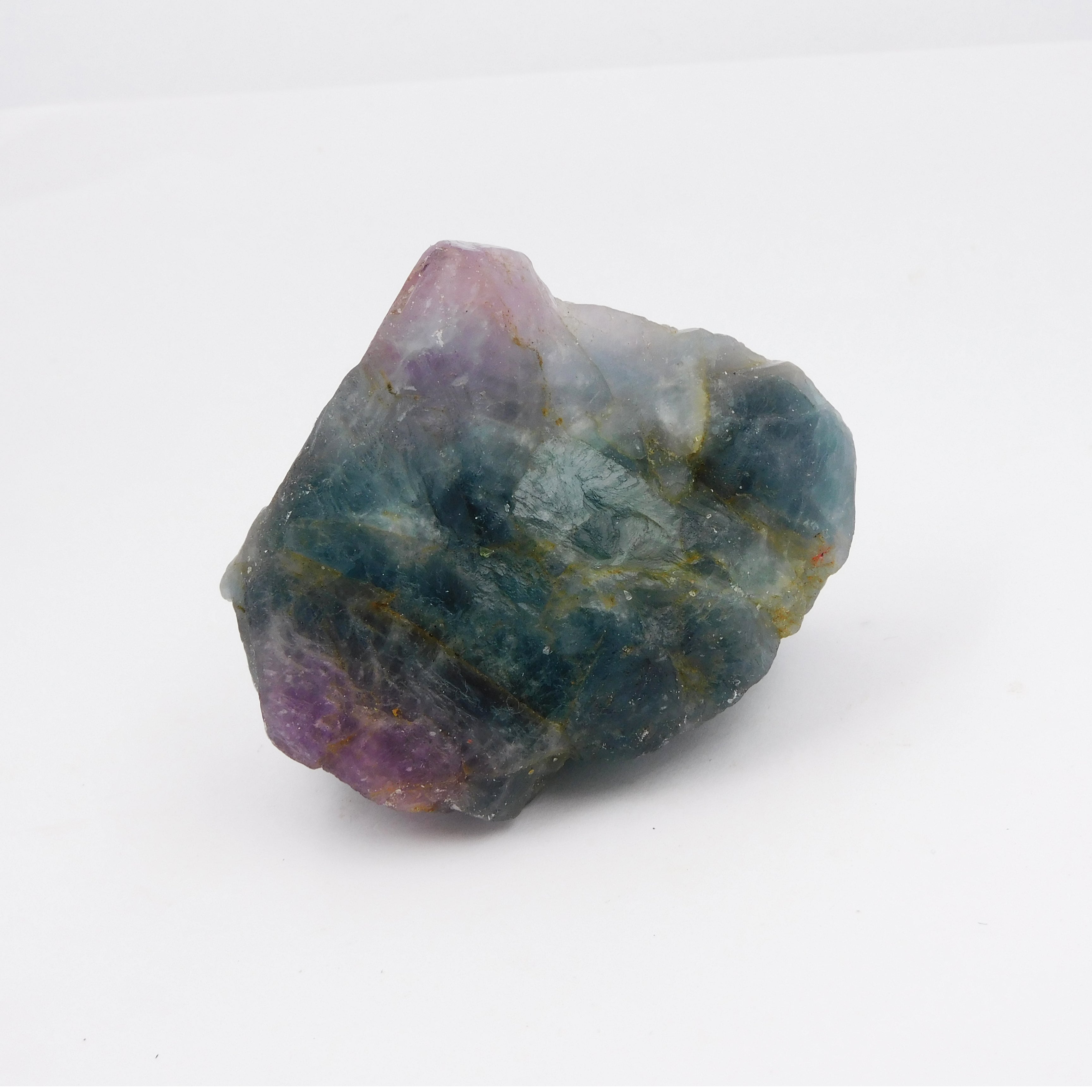 Natural Fluorite Uncut Rough Multi Color 799.8 Ct Earth Mined Gemstone CERTIFIED