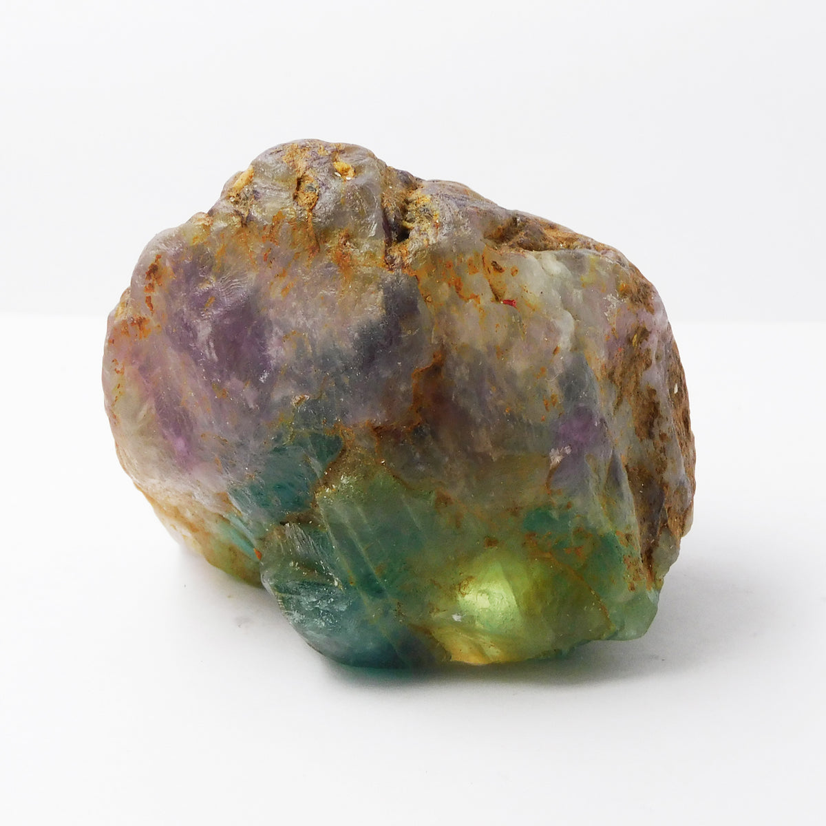 1670.25 Ct Natural CERTIFIED Multi-Color Rough Beautiful Fluorite Loose Gemstone