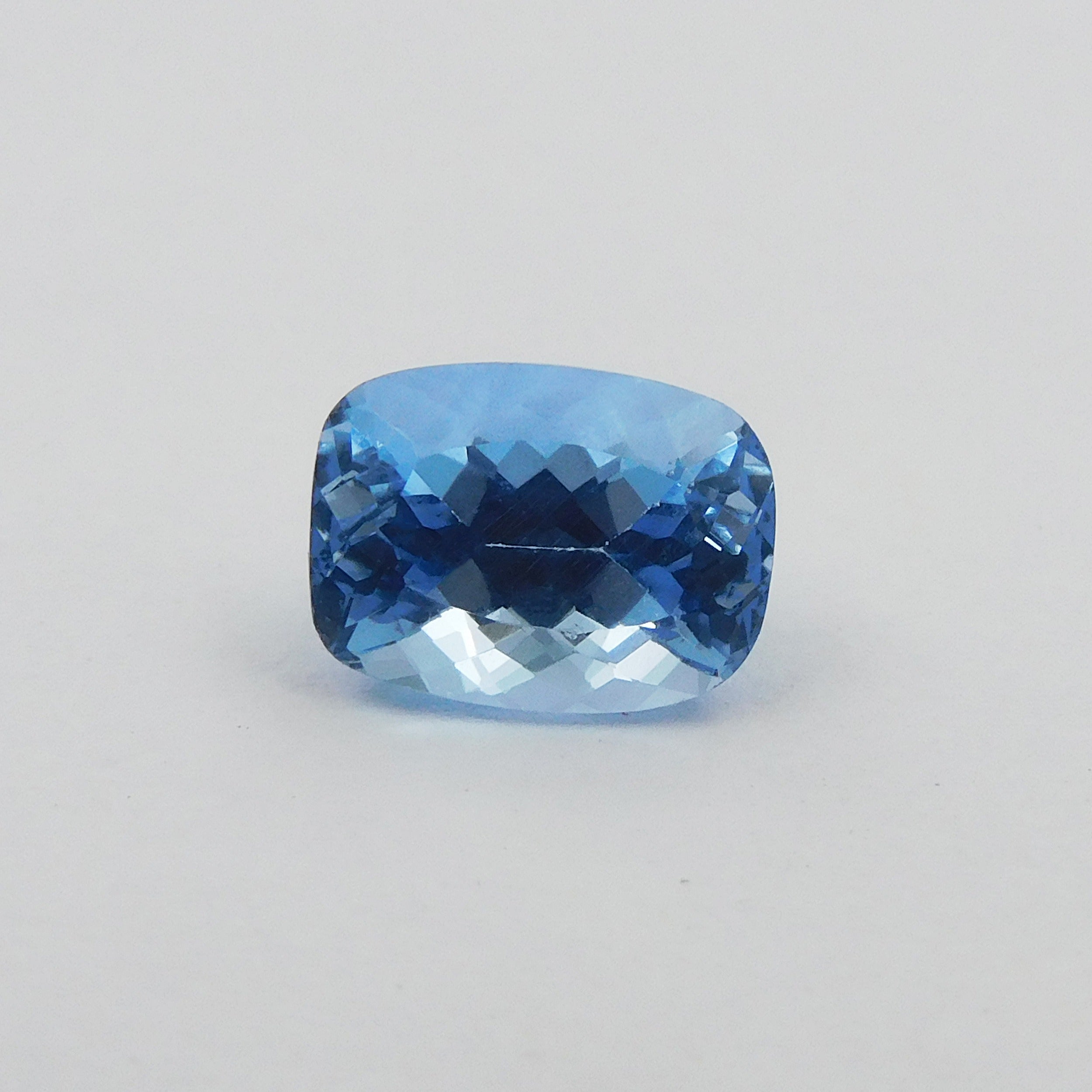 4.05 Ct CERTIFIED Cushion Shape Blue Color NATURAL Sapphire Loose Gemstone