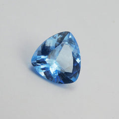 Natural 6.45 Carat Trillion Shape Blue CERTIFIED Sapphire Loose Gemstone