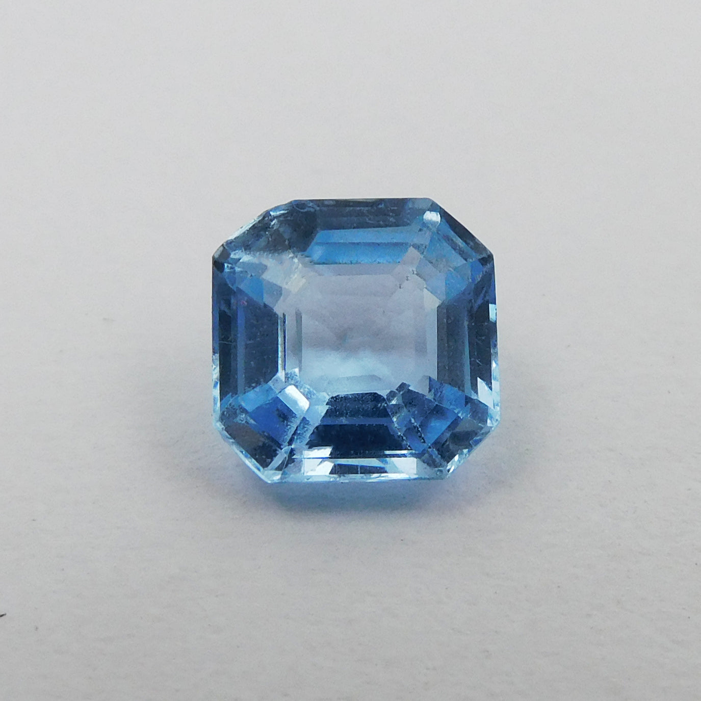 Natural CERTIFIED Sapphire Blue 2.65 Ct Loose Gemstone Square Shape Ring Size