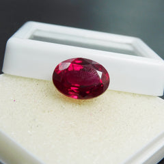 Bloody Pigeon Rubies Red 9.95 Carat Natural Red Ruby Certified Loose Gemstone | Free Shipping Free Gift | Best Price