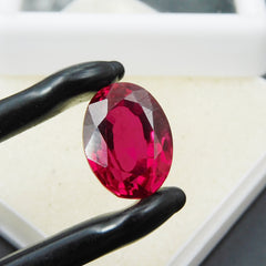 Bloody Pigeon Rubies Red 9.95 Carat Natural Red Ruby Certified Loose Gemstone | Free Shipping Free Gift | Best Price