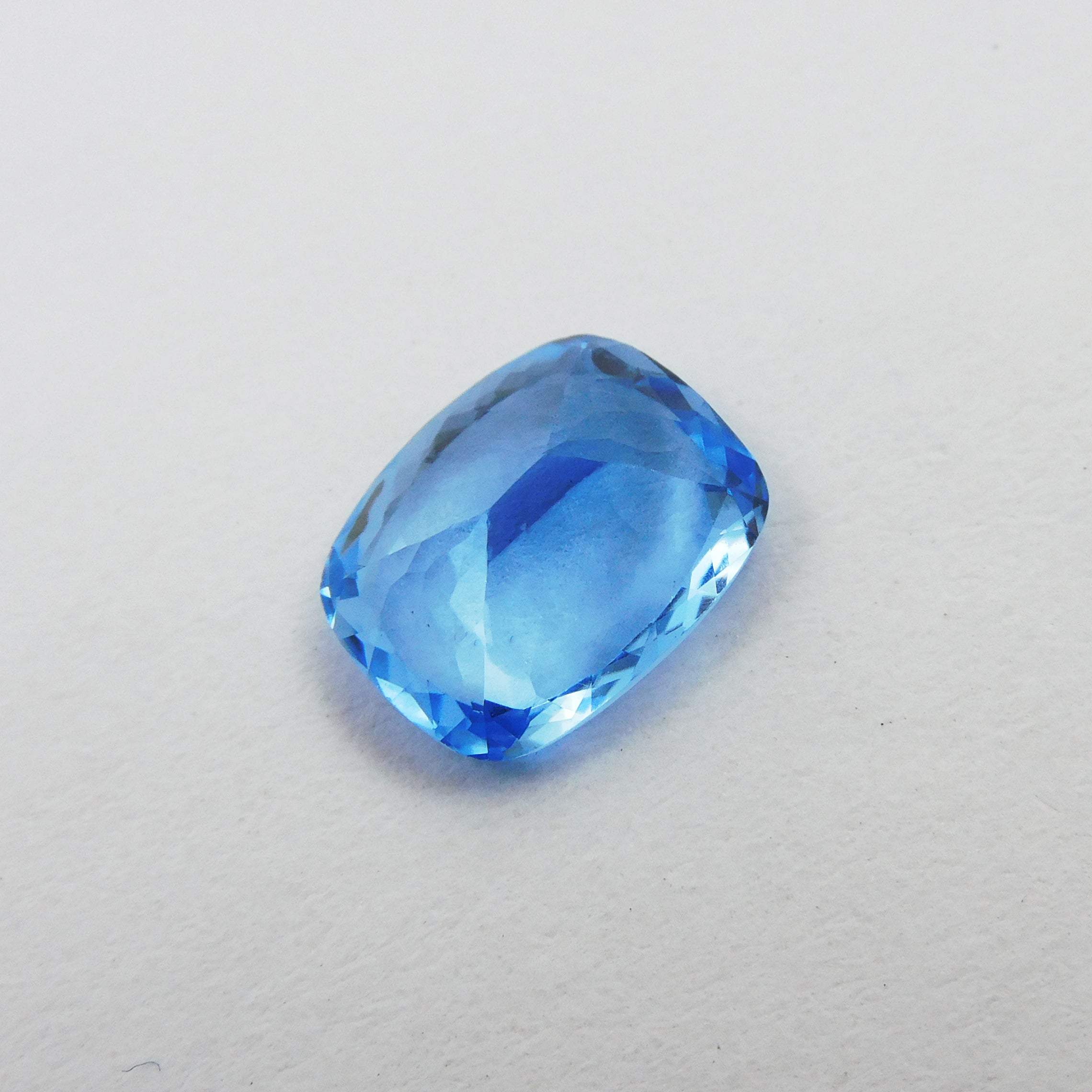 Natural Blue Sapphire Cushion Shape 5.05 Ct Loose Gemstone CERTIFIED Ring Size