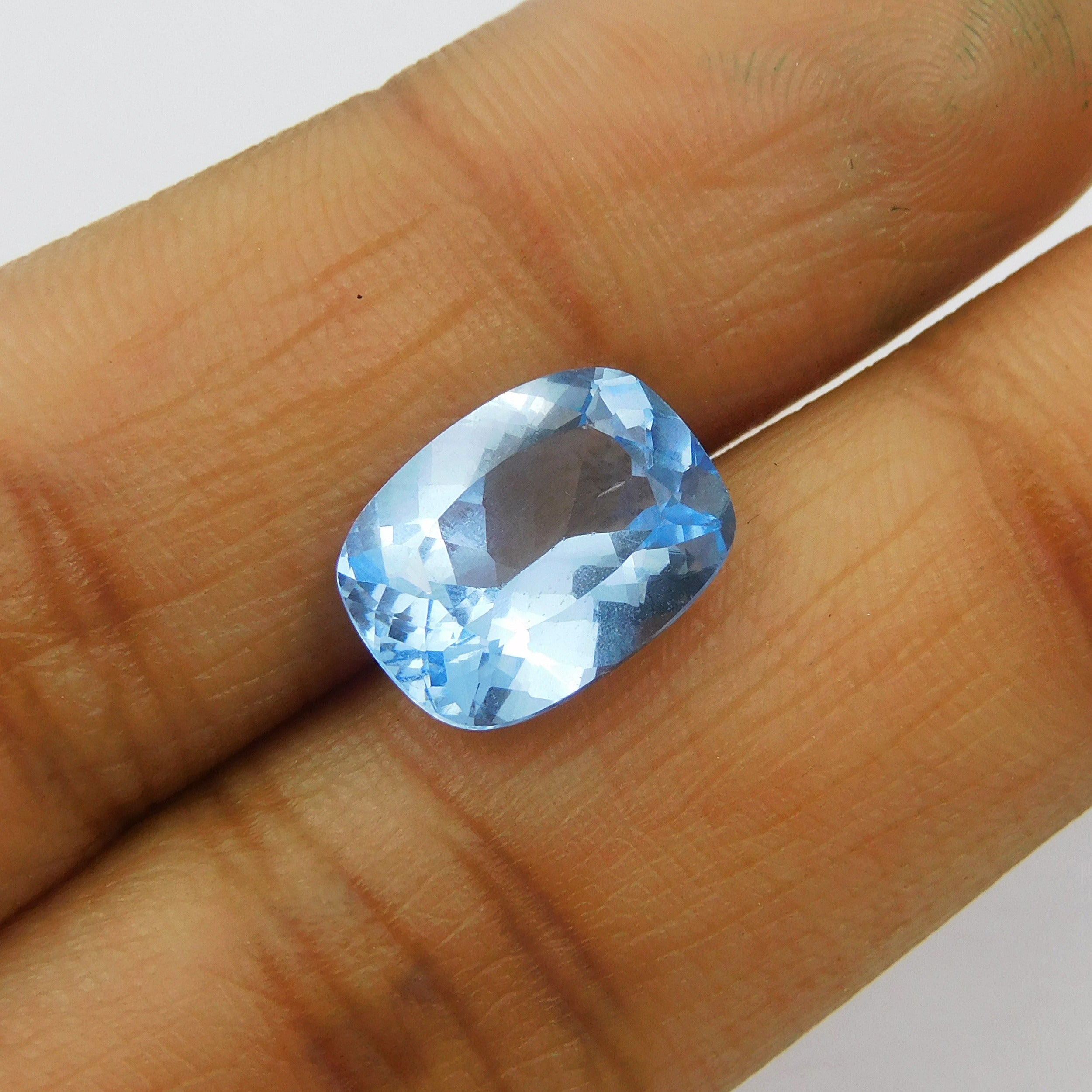 Cushion Cut CERTIFIED Blue Sapphire 4.60 Ct Natural Loose Gemstone Sapphire Ring