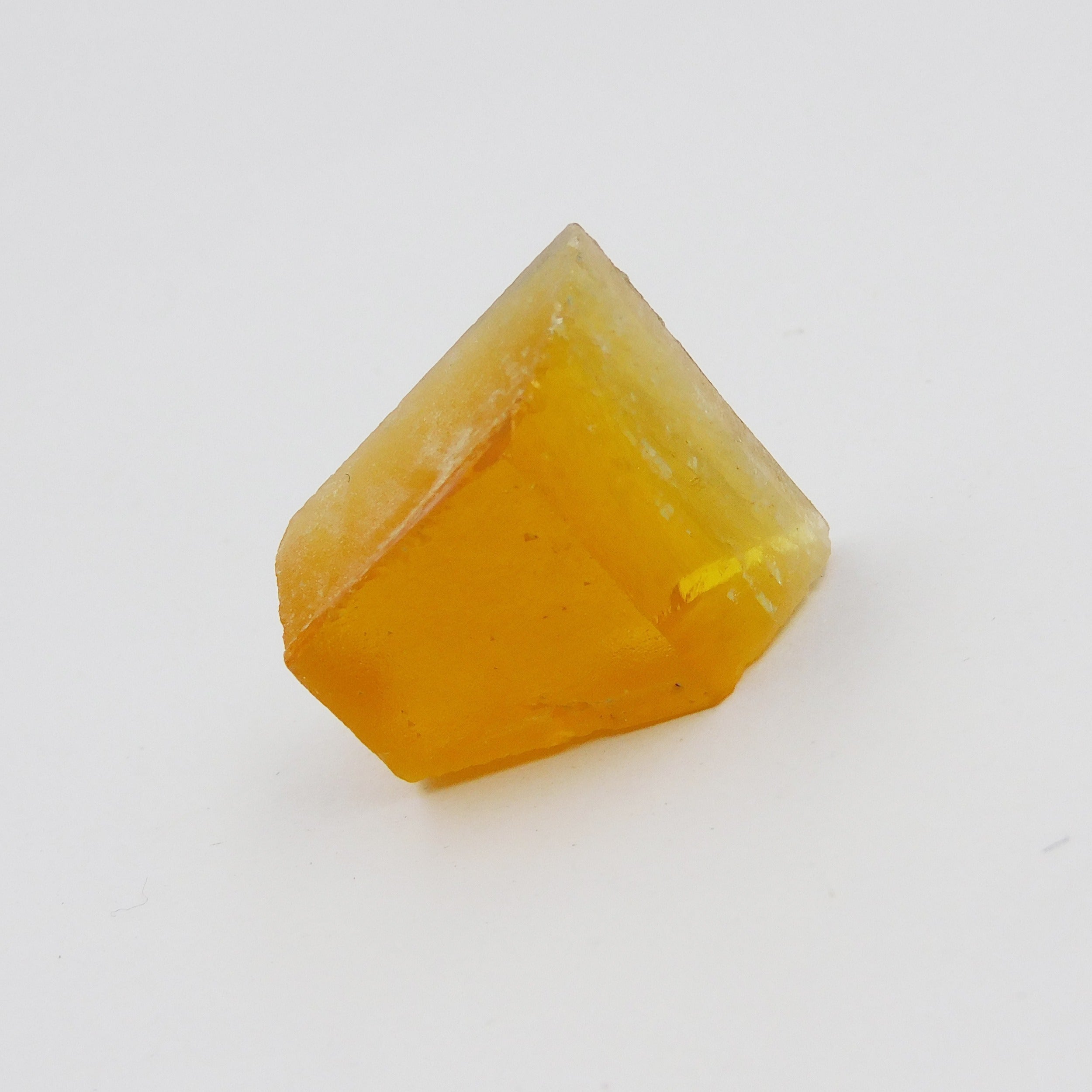 38.95 Carat Natural Rough Earth Mined Orange Sapphire Loose Gemstone CERTIFIED High-Quality Chunk Uncut Shape Best Price Best Quality Free Delivery Free Gift