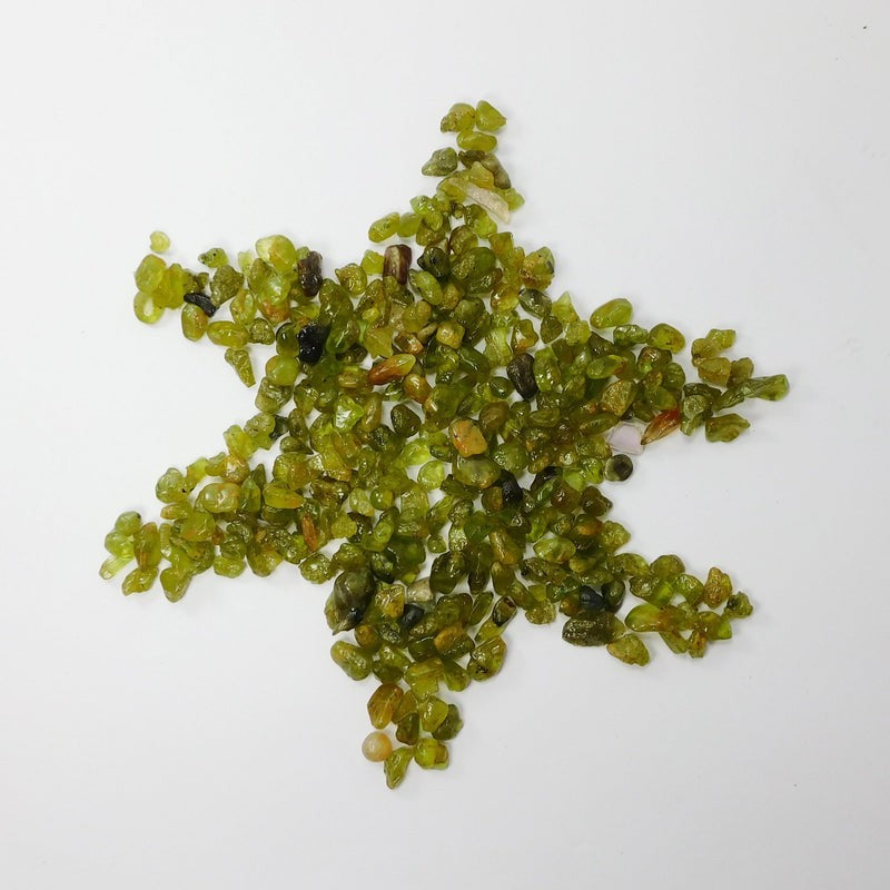Uncut Raw Peridot 504.35 Ct Certified Gemstone rough green crystal close-up image