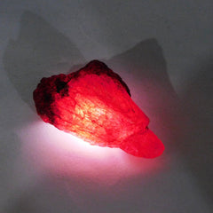 Best Price - Red Ruby Raw Chunk 195.63 Carat Natural Earth Mined Uncut Shape Certified From Burma Red Ruby Raw Chunk Stick Rough Gemstone Best Offer Ever