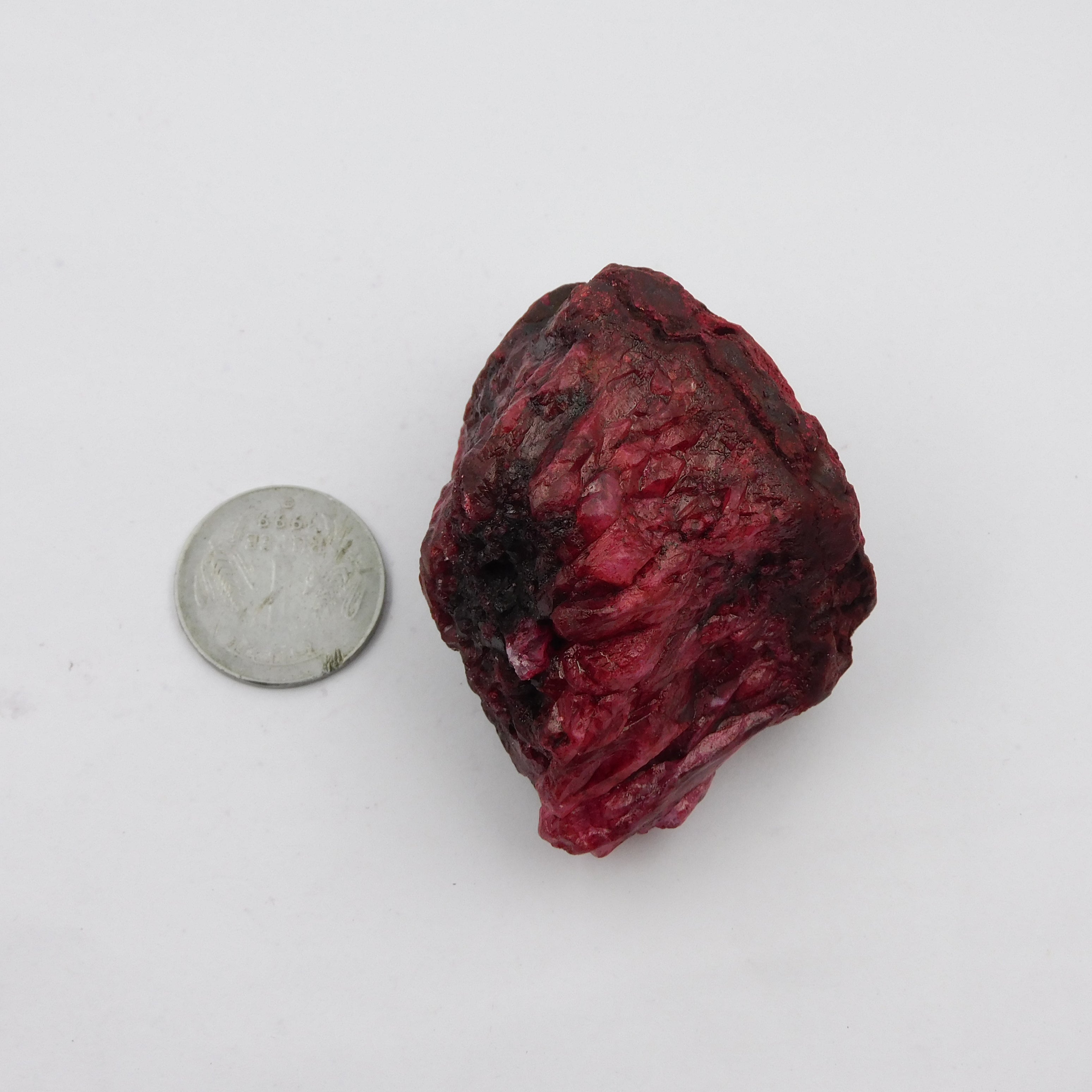 African Red Ruby Uncut Shape 730.15 Ct Certified Natural Red Ruby Row Rough Gemstone Ruby Rough Raw Loose Gemstone-Gift For Her-Him